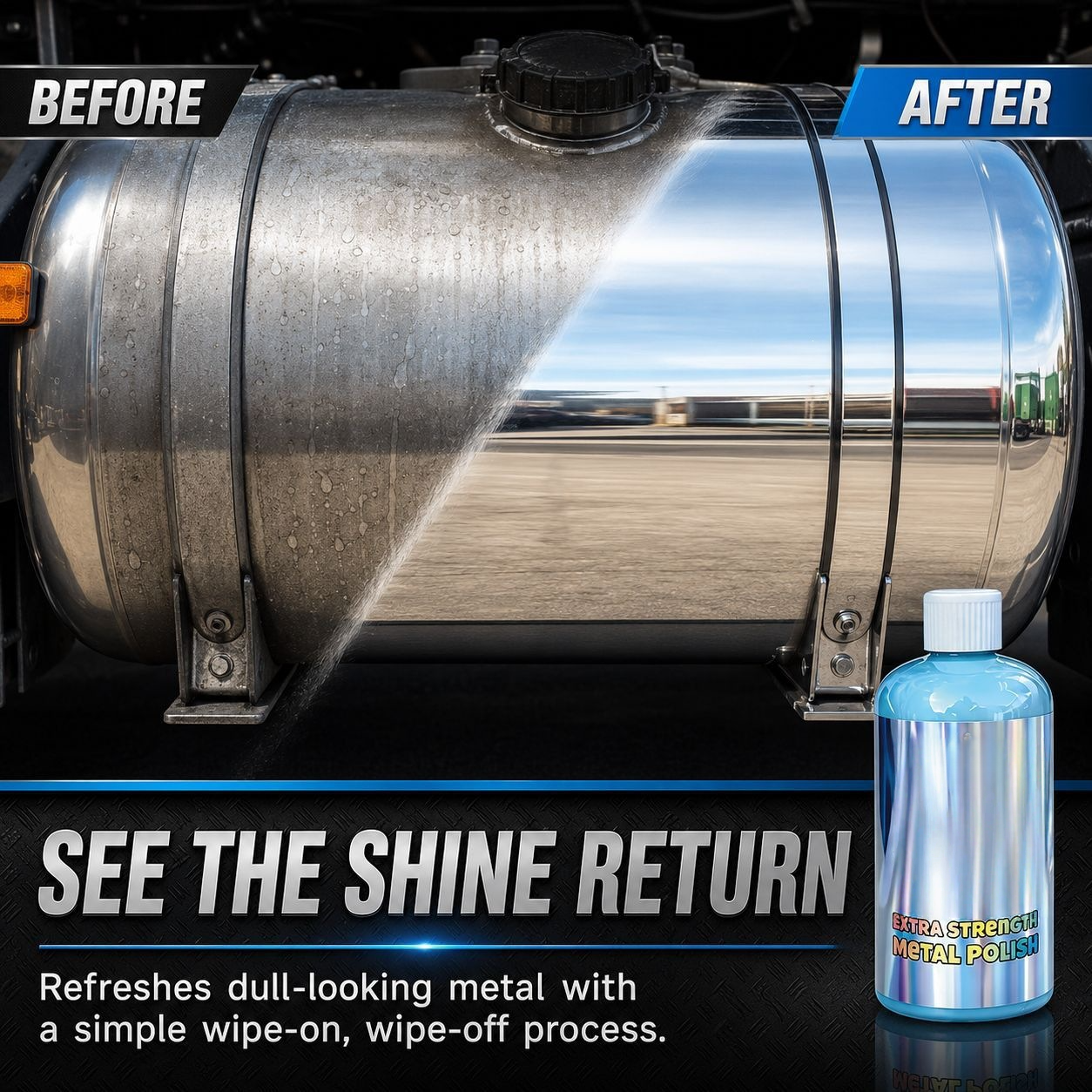 🌟Extra Strength Metal Polish | Heavy-Duty Multi-Metal Restorer