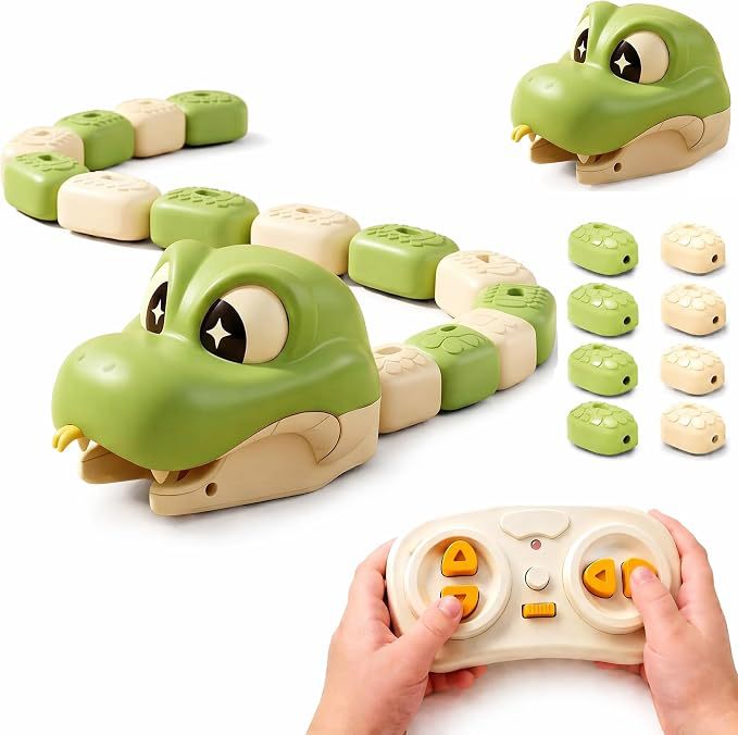 🐍 Remote Control Magnetic Snake Battle Toy | Family Multiplayer Game