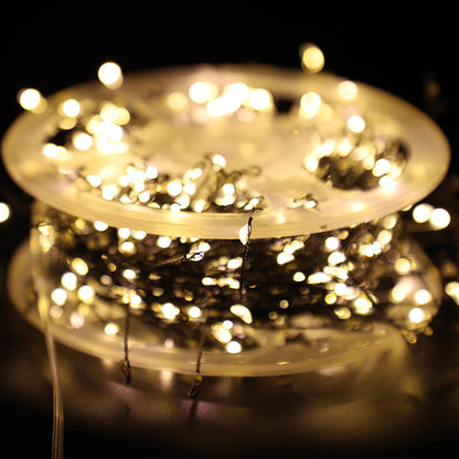 🎅 Christmas Decor String Lights – Waterproof Remote Control LED Fairy Lights for Xmas Tree & Home