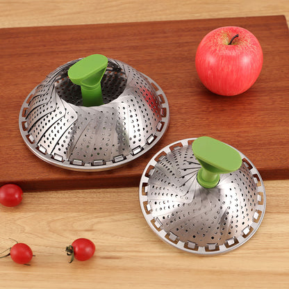 One Steamer Basket. Multiple Pot Sizes