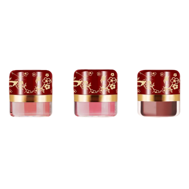 💄3-in-1 Loose Powder Blush – Blush for the time-strapped; quick application; includes a small mirror.
