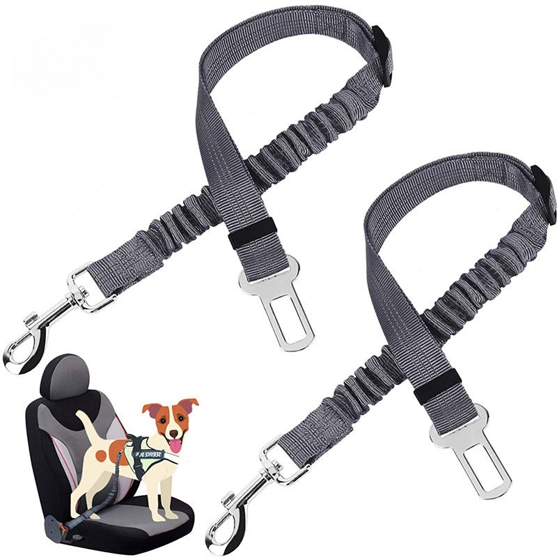 Adjustable Elastic Dog Car Seat Belt