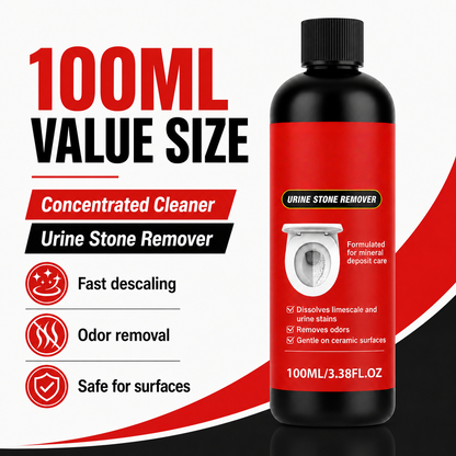 ✨🧪 Powerful Toilet Cleaner | Effortlessly removes years of urine stains and limescale—no strenuous scrubbing required.
