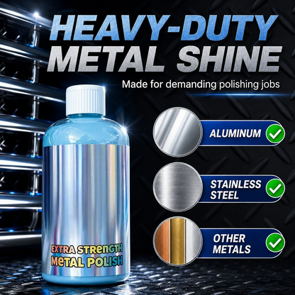 🌟Extra Strength Metal Polish | Heavy-Duty Multi-Metal Restorer