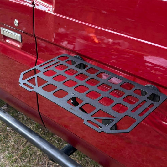 Heavy-Duty MagneticVehicle Side Table IPortable Grid Camp Desk