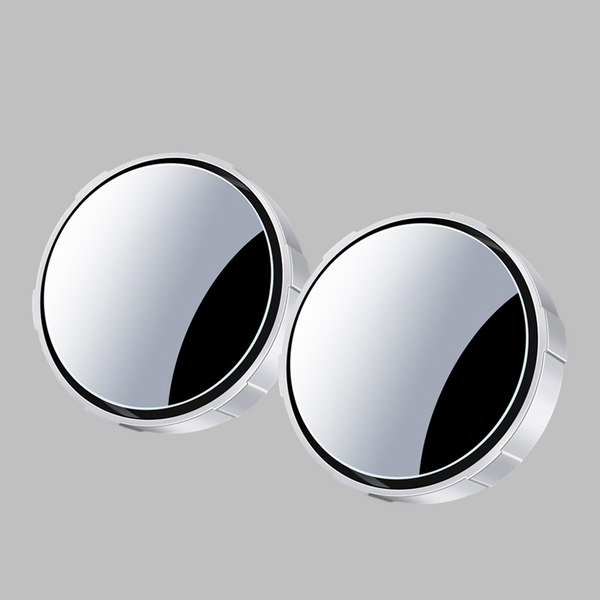 2-Pack Blind Spot Mirrors – 360° Adjustable Wide-Angle Rearview Safety Mirrors