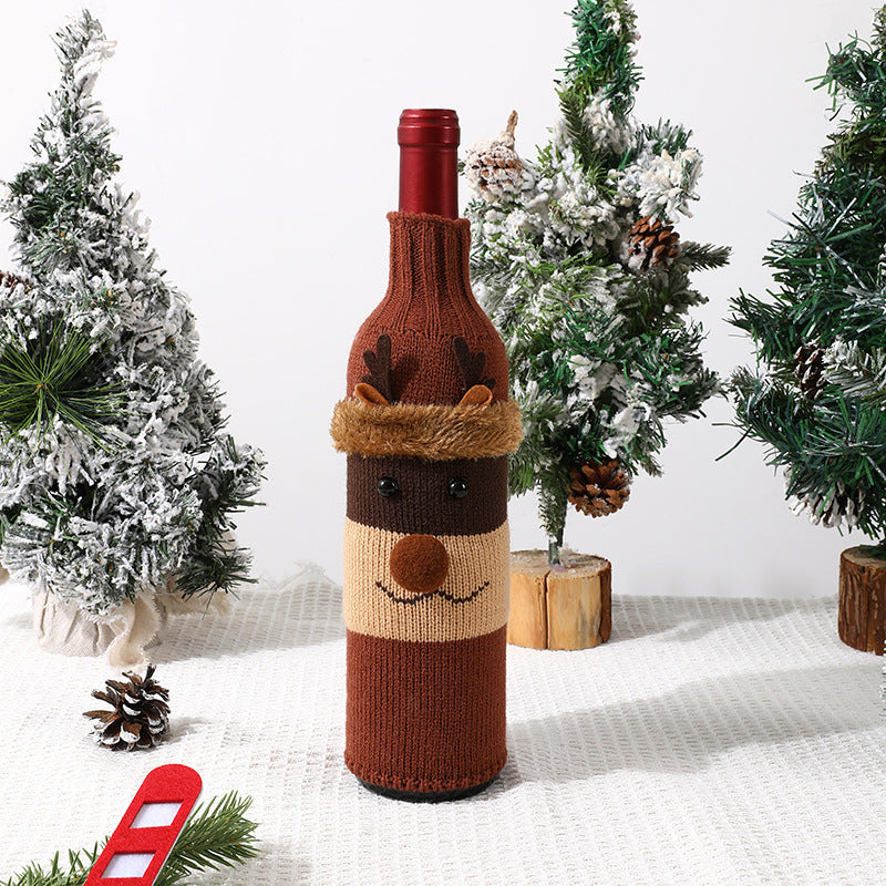 🎅 Christmas Knitted Bottle Covers 🦌