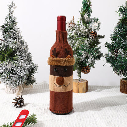 🎅 Christmas Knitted Bottle Covers 🦌