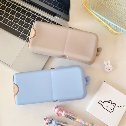 🌟Silicone Makeup Brush Holder | Portable Travel Makeup Brush Case