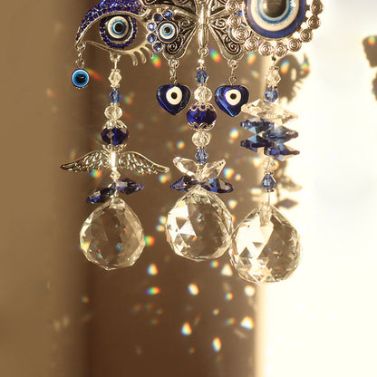 😈👁️Bohemian Style Crystal Light Catcher Decor