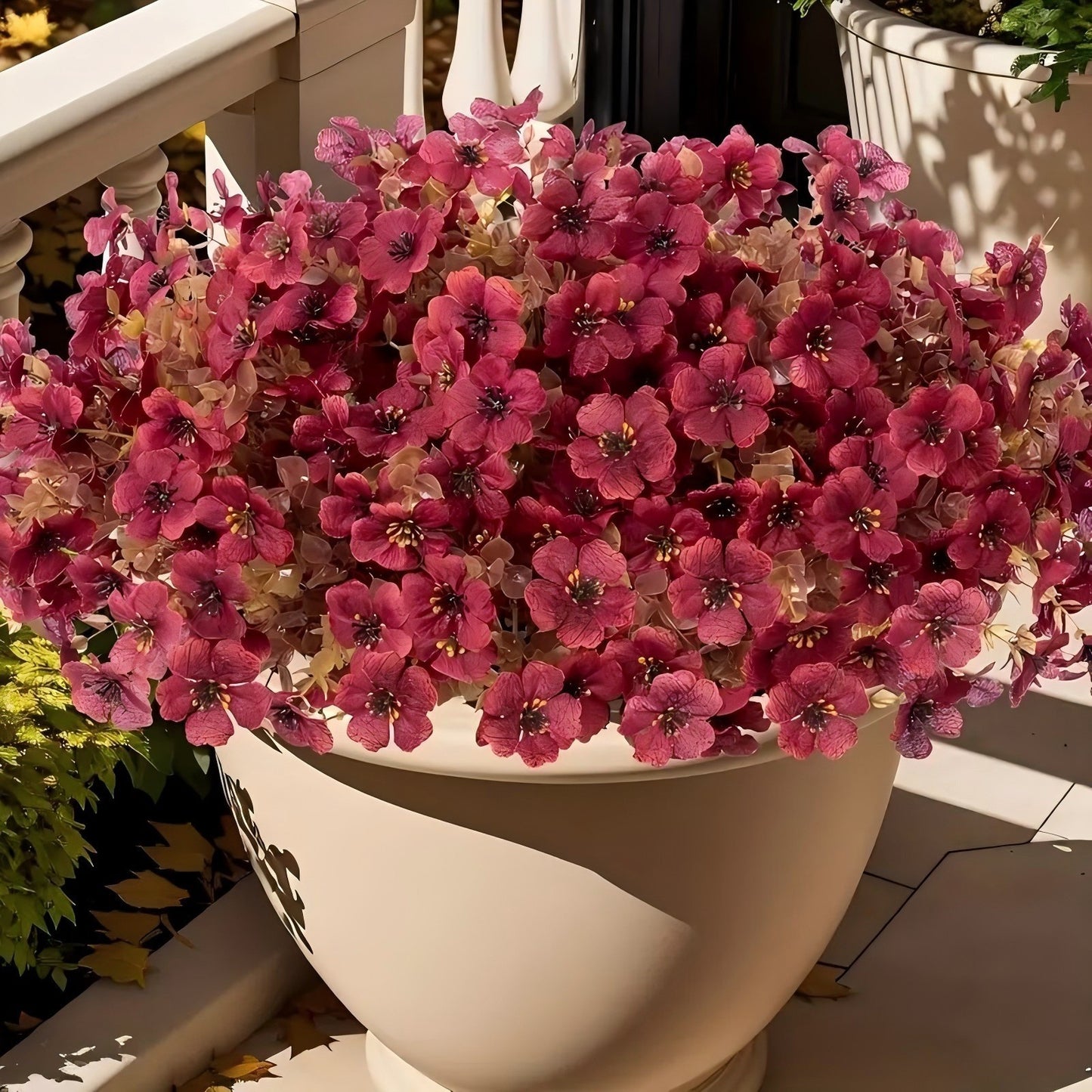 🏵️10 Pcs Artificial Flowers for Outdoor Decoration|UV-resistant autumn floral sprays