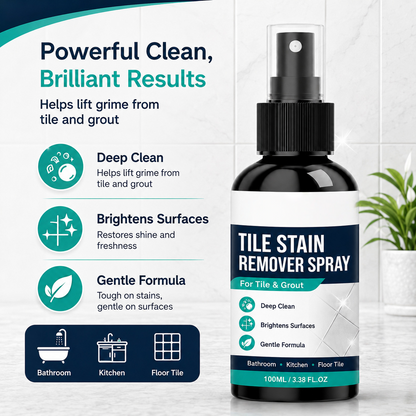 🧼🎯 Grout Cleaning Spray – Easy Care for Tile Lines & Damp-Area Stains