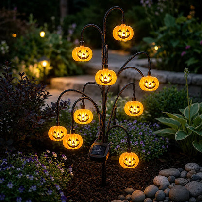 🎃Halloween Solar Tree Stump Light