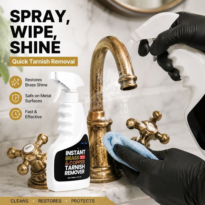✨Instant Brass & Copper Tarnish Remover Spray