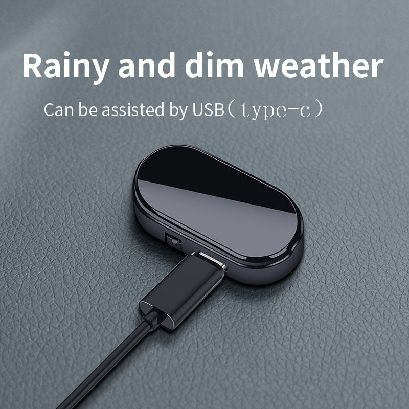🚨Solar-Powered Simulated Car Alarm Light （2PCS）– Light-Sensing LED Security Warning Flasher