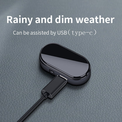 🚨Solar-Powered Simulated Car Alarm Light （2PCS）– Light-Sensing LED Security Warning Flasher