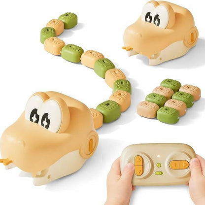 🐍 Remote Control Magnetic Snake Battle Toy | Family Multiplayer Game