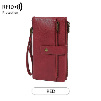 🛡️ Women's RFID Blocking Trifold Wallet-Keep your cards safe