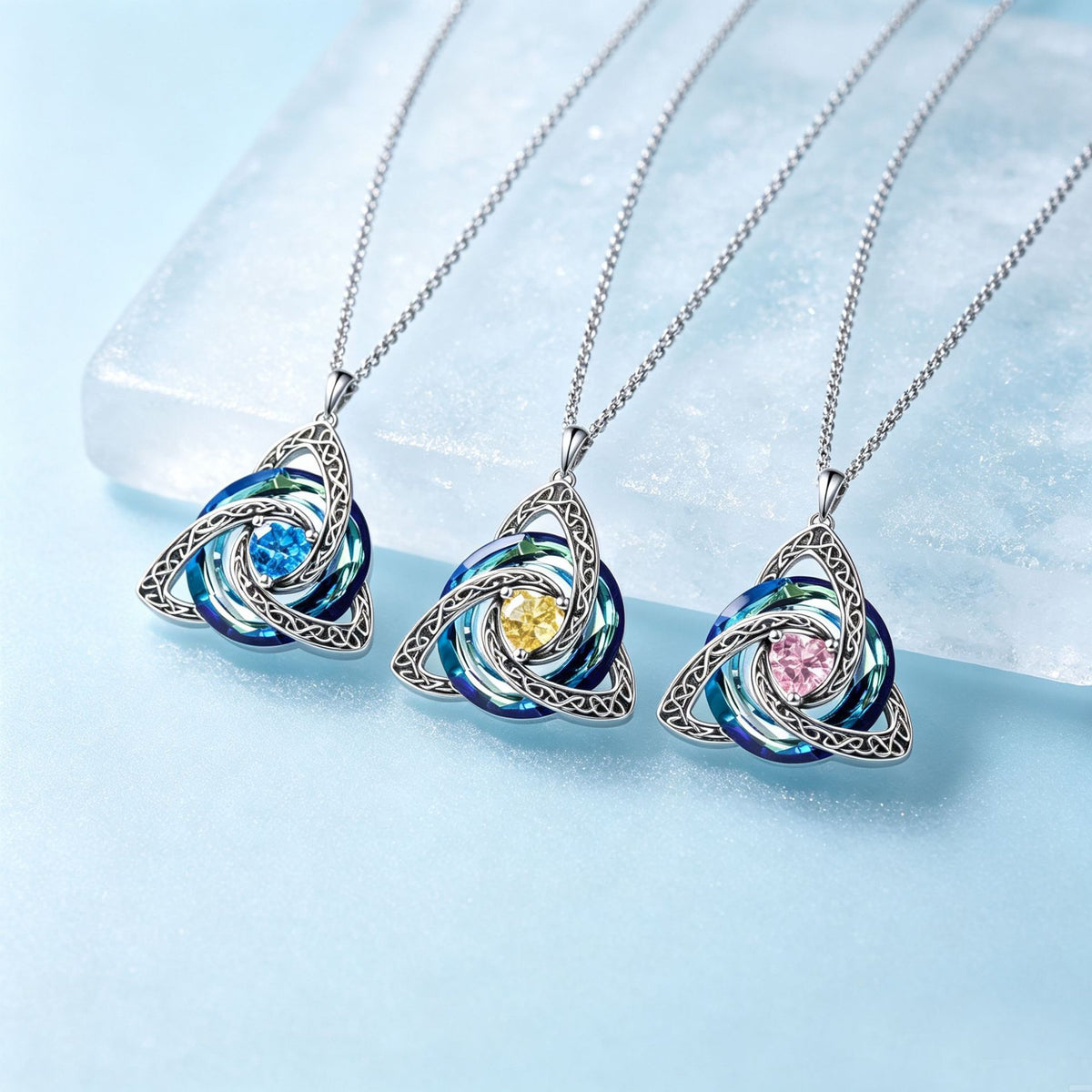 🛡️ Celtic Birthstone Shield: Wear Your Protection & Story ✨