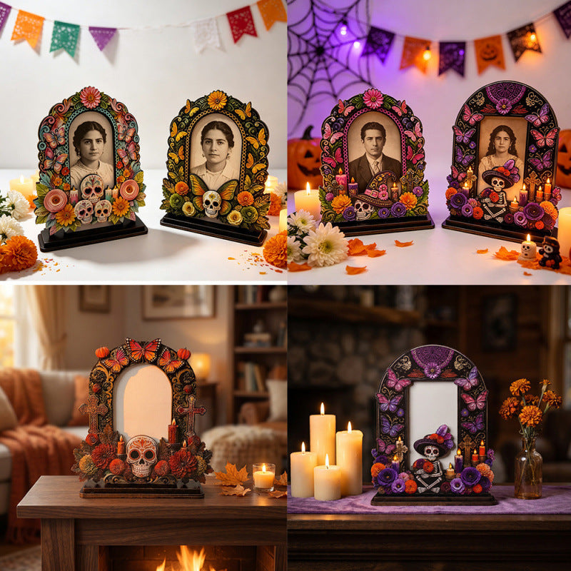 🔥Day of the Dead Commemorative Photo Frame