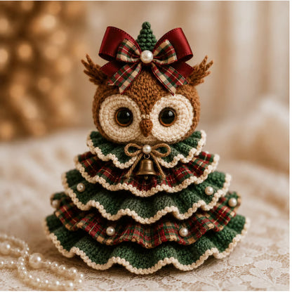 🎄Crochet Animal Christmas Tree DIY Kit – Stitch a Little Christmas Magic