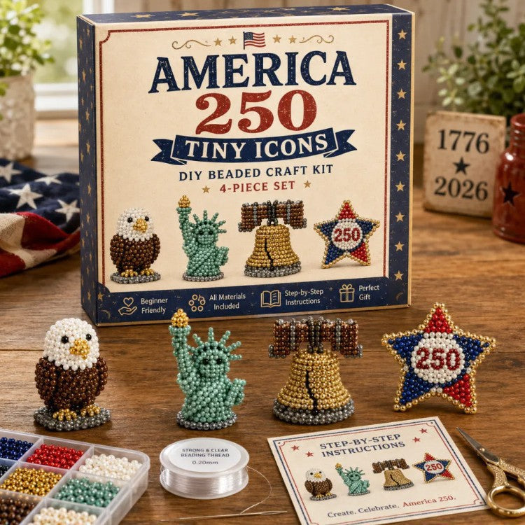 ❤️250th Anniversary Beaded  DIY Kit