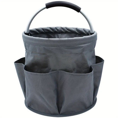 Fold‑able Garden Tool Storage Bucket Bag-All‑purpose Portable Organizer For Outdoor Daily‑use