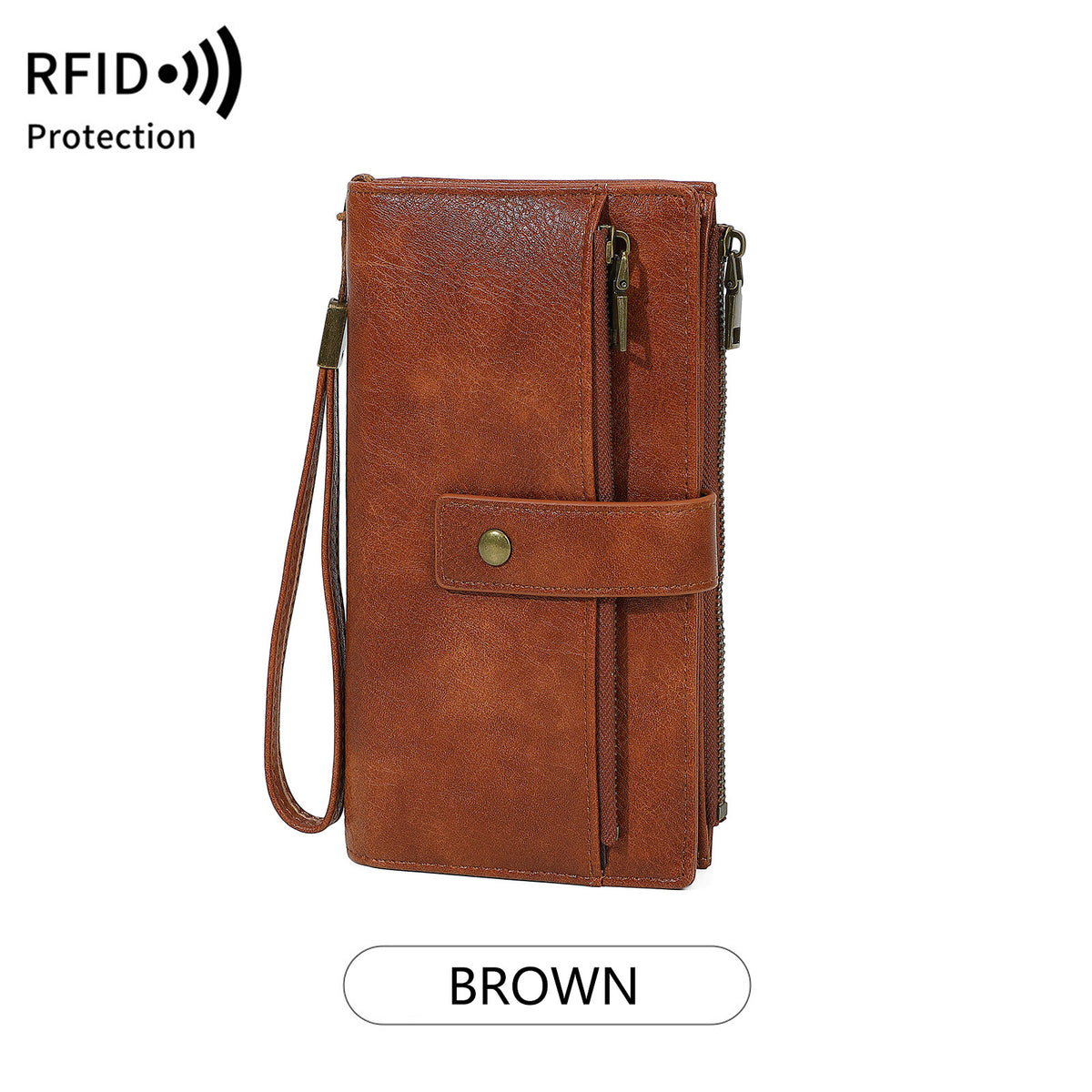 🛡️ Women's RFID Blocking Trifold Wallet-Keep your cards safe
