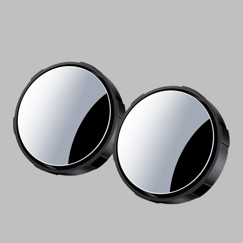 2-Pack Blind Spot Mirrors – 360° Adjustable Wide-Angle Rearview Safety Mirrors