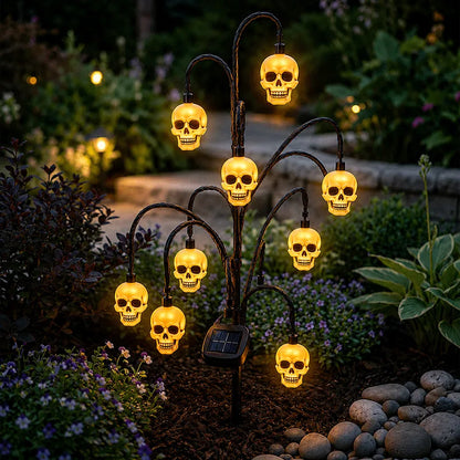 🎃Halloween Solar Tree Stump Light