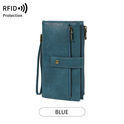 🛡️ Women's RFID Blocking Trifold Wallet-Keep your cards safe