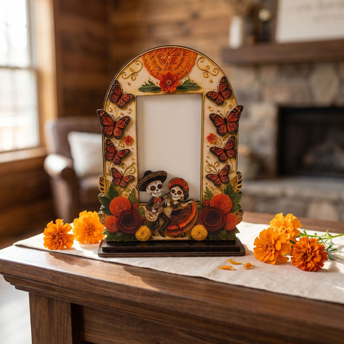 🔥Day of the Dead Commemorative Photo Frame