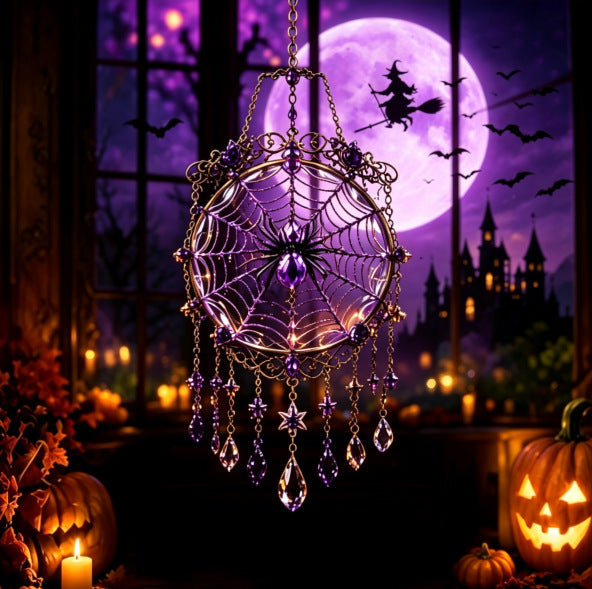 🎁Halloween Special Offer 50% OFF –🏰🎃Halloween Light-Catching Hanging Ornament