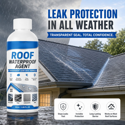 Roof Waterproof Agent|Stop roof leaks fast with our transparent leak‑seal formula🏠