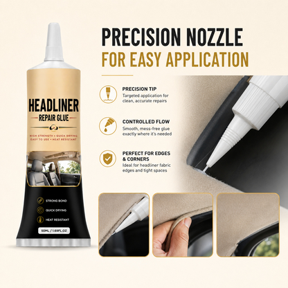 🚗Car Headliner Repair Glue | Automotive Interior Fabric Adhesive