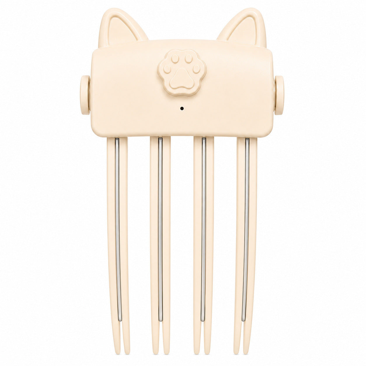🐱 Cute Cat‑Ear Root Volume Heating Comb