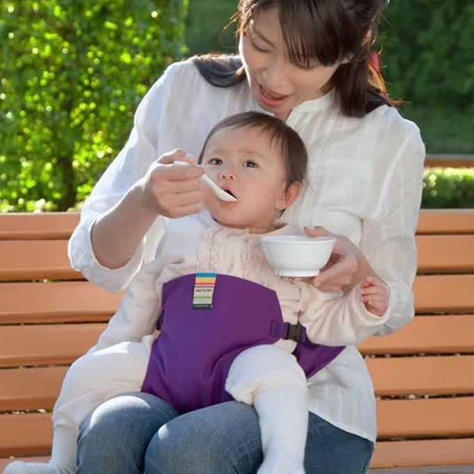 👶🛡️Baby High Chair Seat Belts - Portable Dining Straps Holder