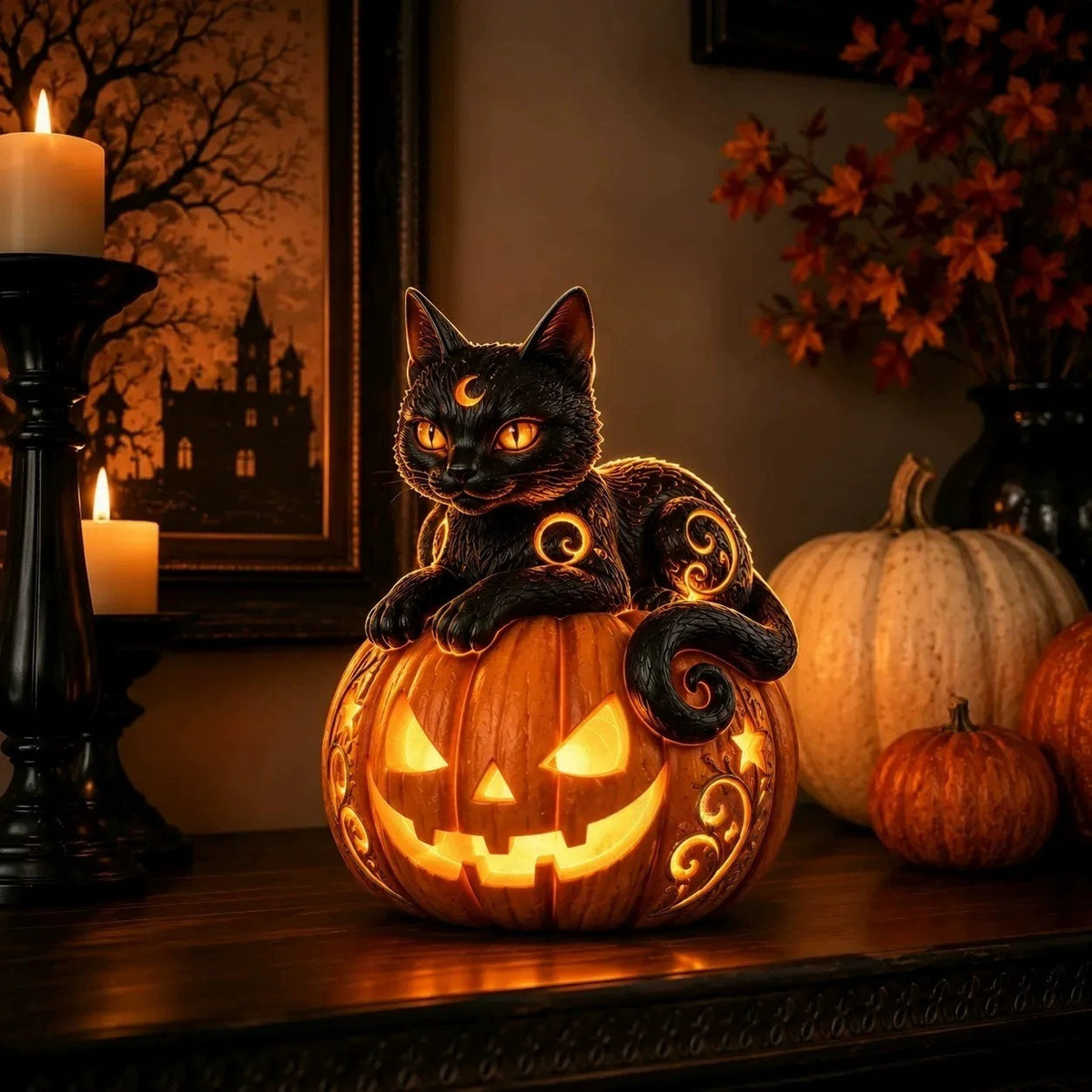 🎃 Halloween Pumpkin LED Tabletop Decoration