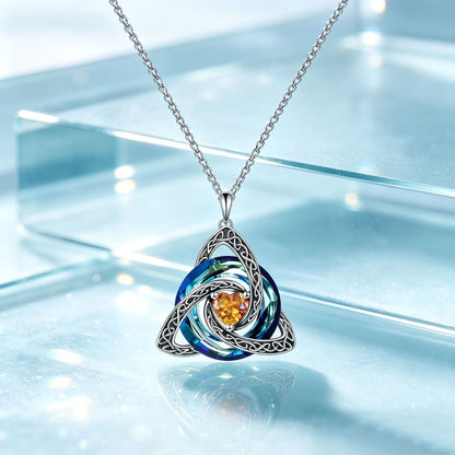 🛡️ Celtic Birthstone Shield: Wear Your Protection & Story ✨