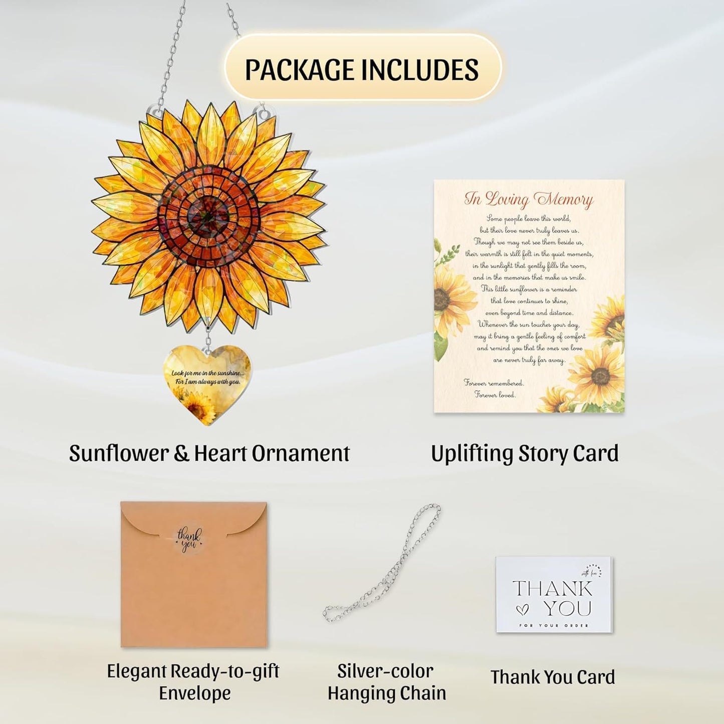 🦋 Butterfly and Rainbow Suncatcher with Story Card