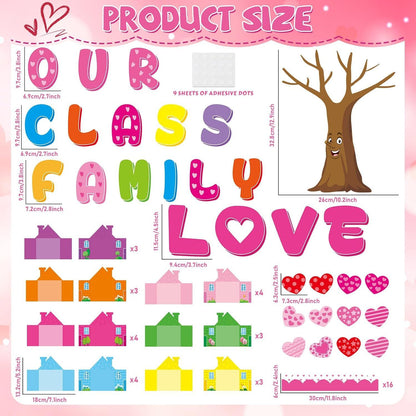 🏫 Our Class Family Bulletin Board Decor | Student Photo Frame Cutout Set