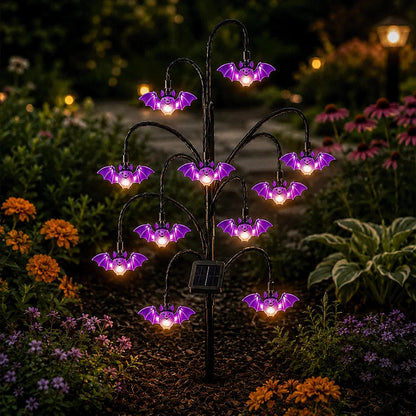 🎃Halloween Solar Tree Stump Light