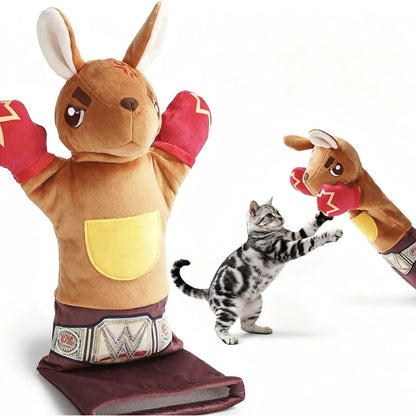 🐱 Interactive Cat Hand Puppet Pet Teasing Toy