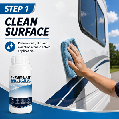 ✨RV Fiberglass Gloss Oil Shine Restorer