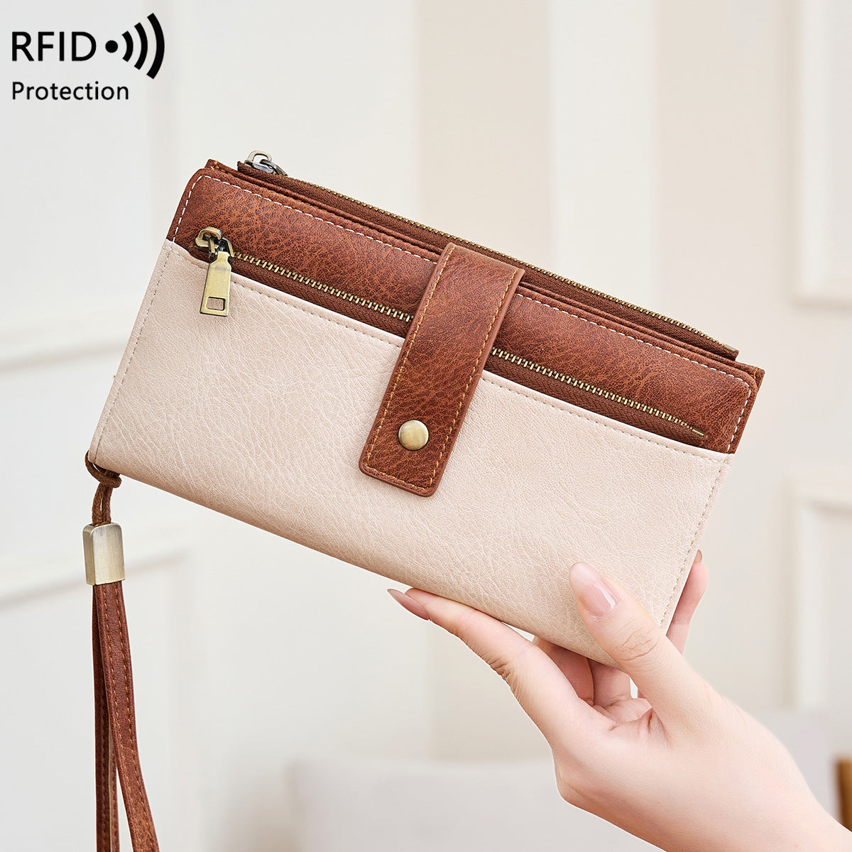 🛡️ Women's RFID Blocking Trifold Wallet-Keep your cards safe
