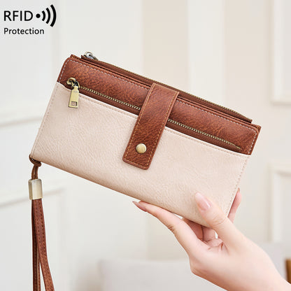 🛡️ Women's RFID Blocking Trifold Wallet-Keep your cards safe