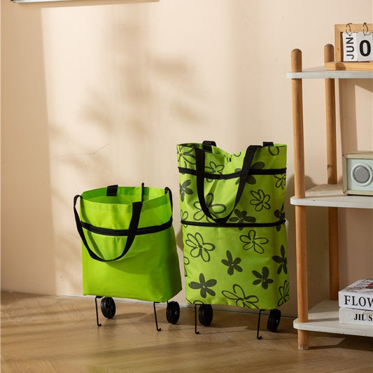 2-in-1 Foldable Shopping Cart