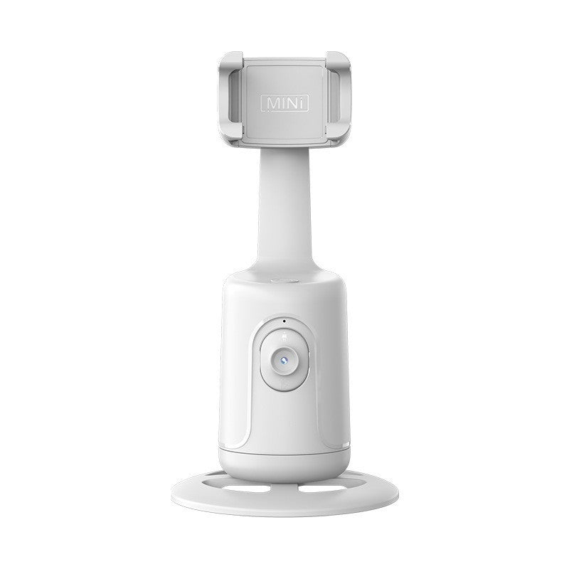 360° AI Face-Tracking Phone Holder – Supports Gesture Control | No App Required