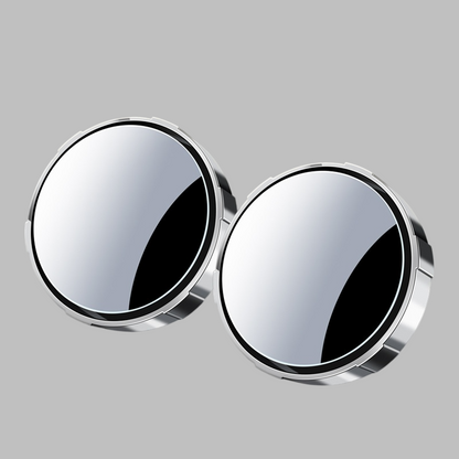 2-Pack Blind Spot Mirrors – 360° Adjustable Wide-Angle Rearview Safety Mirrors