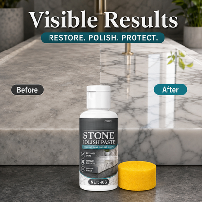 🌟2PCS-Stone Polish Paste | Restore glossy shine for your stone surfaces ✨